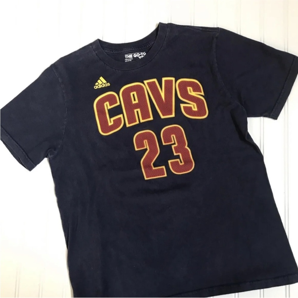 Kids Adidas LeBron James Cavaliers Tee